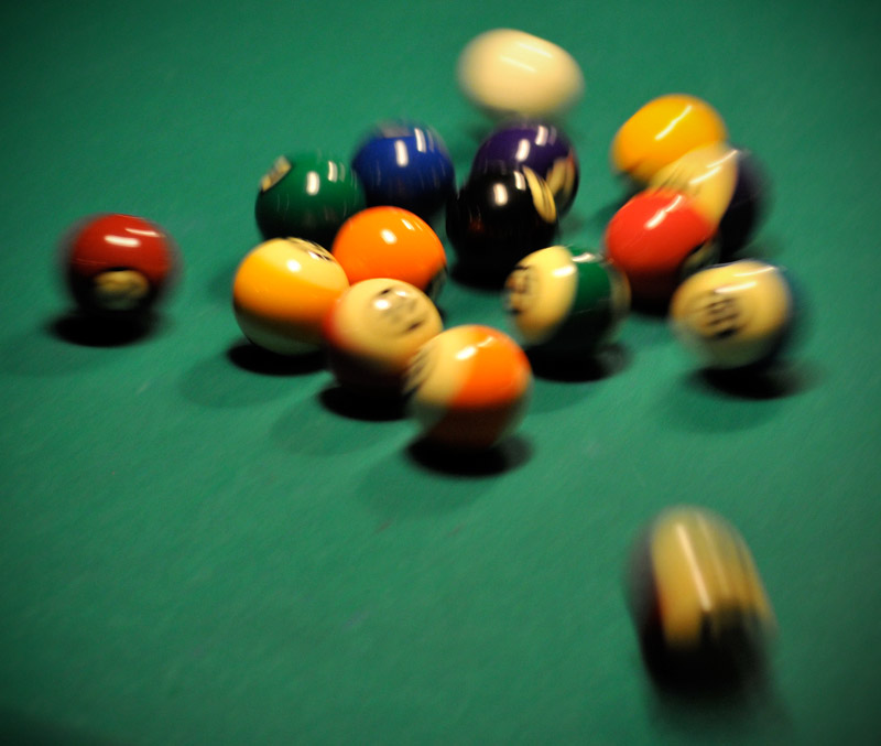 A game of pool