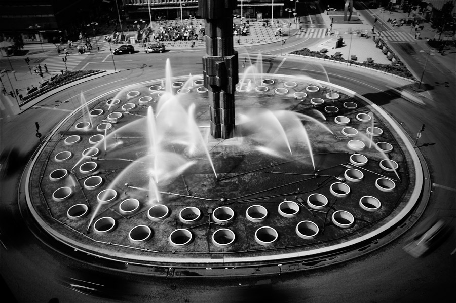 Sergel Fountain Roundabout, Stockholm