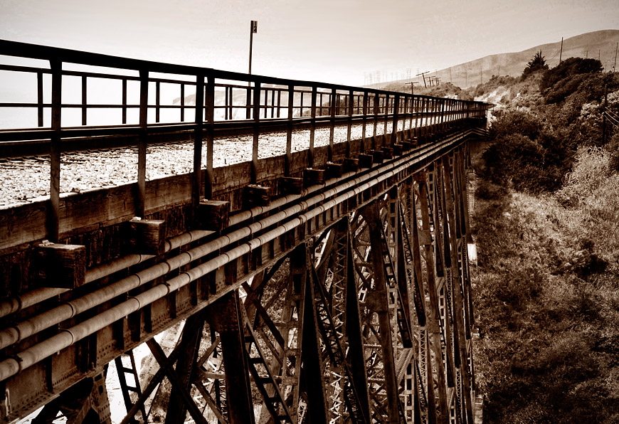 Railroad Bridge Highway One
