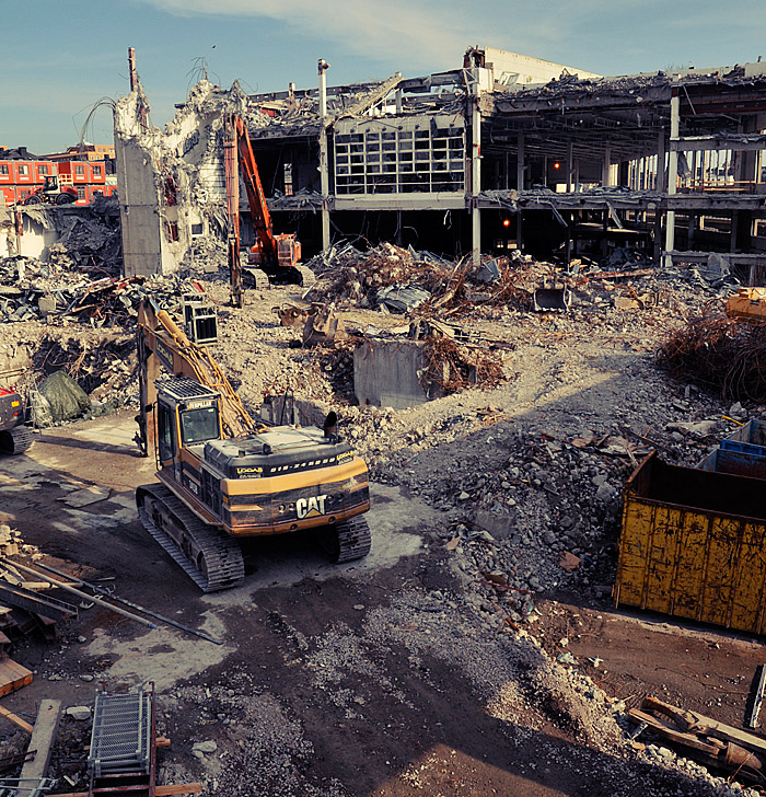 Tear those houses down