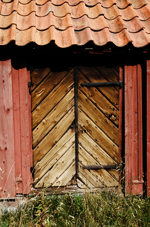 Wooden door