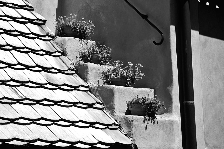 A Trip To Prague - Roof Stairs 