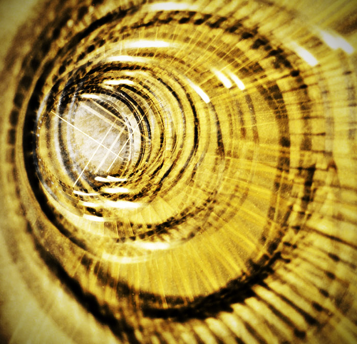 Golden stairs