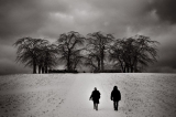 Skogskyrkogården - Old Couple Walking|511