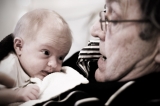 Elsa and grandpa