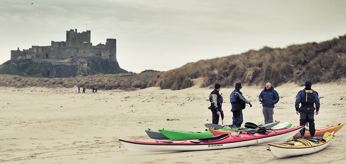 Winter Sea Canoeing