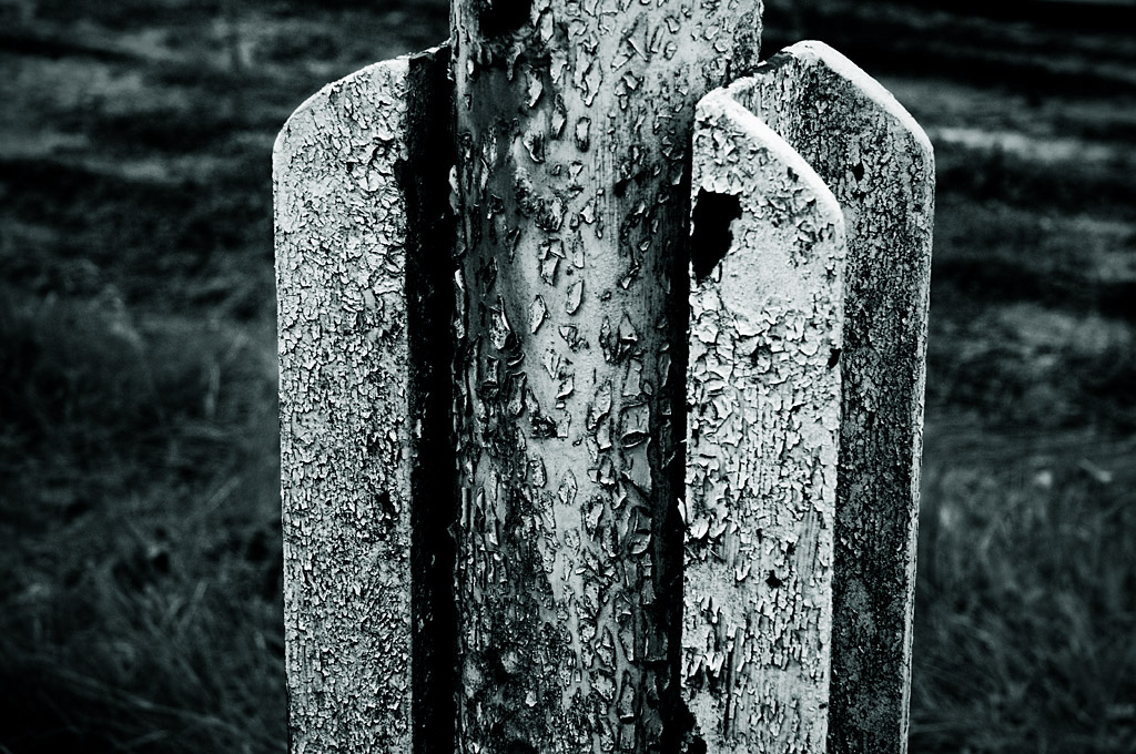 Rusting flag pole